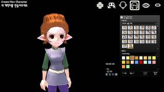 mabinogi G10S2  New Hair style [upl. by Scheck]