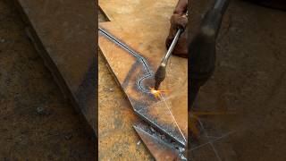 How to make caterpillar wheel Loaded new bucket tacking with welding shorts welding [upl. by Ihn31]