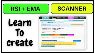 How to Create a Chartink Scanner  StepbyStep Guide [upl. by Alfonzo]