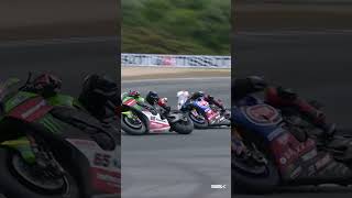 WHAT A SAVE from Toprak Razgatlioglu in the 2022 Superpole Race 🤩  2022 EstorilWorldSBK 🇵🇹 [upl. by Hecht]