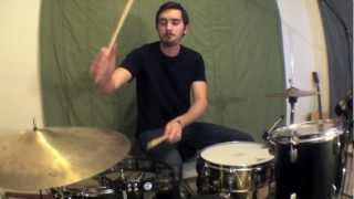 quotSlow Handsquot by Interpol Drum Cover [upl. by Ellevel]