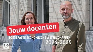 De docenten van de 1ste Bachelor 2024  2025  Toegepaste economische wetenschappen [upl. by Aneeram184]