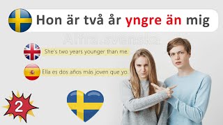 Svenska som andraspråk meningar Part 2 2022 [upl. by Kristos]