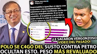 ¡POLO SE C4GÓ DEL MIED0 CON PETRO AHORA SE VICTIM1ZA OCULTAN PESO COLOMBIANO MÁS REVALUADO DEL AÑO [upl. by Zeuqirdor]