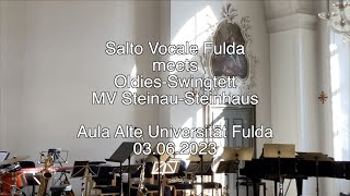 Salto Vocale Fulda meets OldiesSwingtett MV SteinauSteinhaus  Aula Alte Universität Fulda 3623 [upl. by Mackoff]