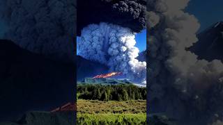 Volcano Eruption 🌋volcaniceruption volcano travel [upl. by Elmore]