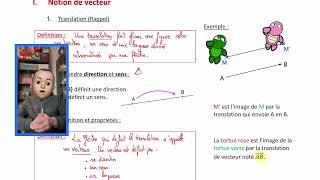 Introduction Vecteurs et Translation  Seconde [upl. by Durante]