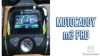 motocaddy m3 electric trolley [upl. by Oidivo]