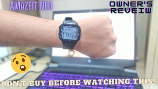 Amazfit Neo Smartwatch Review  Definitely Retro but is it Smart [upl. by Rede]