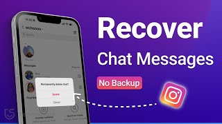 Top 4 Ways to Recover Deleted Chat amp Messages on Instagram  See Deleted Messages on Instagram 2024 [upl. by Yngiram]