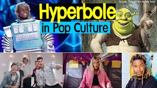 Hyperbole Examples in Songs Movies and TV [upl. by Aneekas]