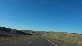 Interstate 84 West from Idaho to Baker City Oregon 2024E11 [upl. by Aynos]