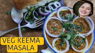 VEG SOYA KEEMA RECIPE  DETAILED VIDEO  SOYA KEEMA  HOW TO MAKE SOYA KEEMA [upl. by Labinnah263]