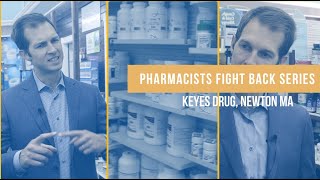 Rep Auchincloss Visits Keyes Drug in Newton [upl. by Adnael]