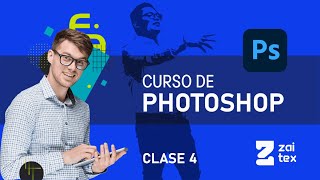 Curso de Photoshop🎨 Clase 4 Diseño Gráfico y Efectos Especiales en Photoshop 🌟 [upl. by Gershom]