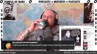 SAGE FRANCIS EYEDEA SLUG Embarassed TOB REACTION [upl. by Selmore693]