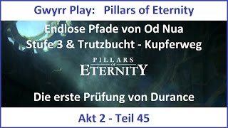 Pillars of Eternity Akt 2 Teil 45  Die erste Prüfung von Durance Deutsch  HD [upl. by Barrington]