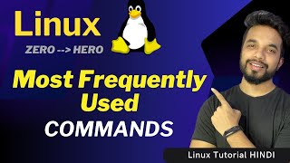 MOST Frequently USED LINUX COMMANDS in JOB for Beginners HINDI [upl. by Cioban]