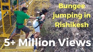 Bungee Jumping in Rishikesh [upl. by Marmaduke]