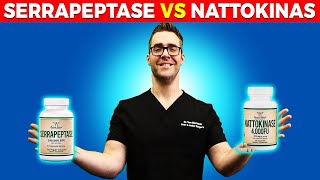 Serrapeptase vs Nattokinase Benefits Side Effects Does it Work [upl. by Aticnemrac]