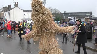 Whittlesea Straw Bear Festival 2023  Procession [upl. by Sully985]