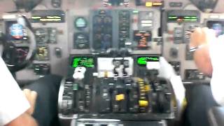 decollo in cockpit MD80 AZ [upl. by Othello818]