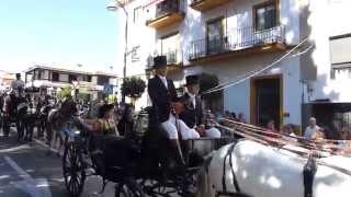 Toreros y Damas Goyescas Paseo de Carruajes Goyesca Ronda 2014 [upl. by Mace]