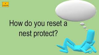 How Do You Reset A Nest Protect [upl. by Neelehtak]