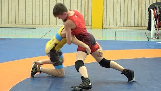 Wrestling  Ringen MDM 2024 in Jena Jugend B U14 35 kg Petersen  Hauptmann [upl. by Mehs]