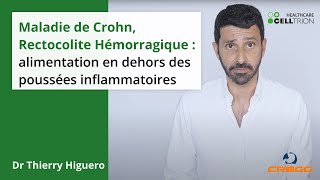 🍽️ Maladie de CrohnRectocolite hémorragique  alimentation en dehors des poussées inflammatoires [upl. by Gabriella369]