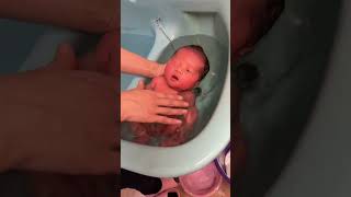 How to Bath our New born Baby i learned it in Japan Hospital [upl. by Weaver]