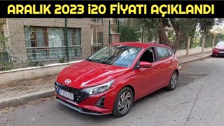 ARALIK 2023 HYUNDAI i20 FİYAT LİSTESİ AÇIKLANDI [upl. by Amadas509]