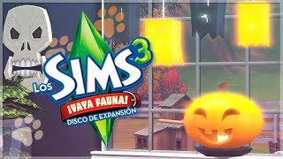 PREPARANDO LA NUEVA CASA PARA HALLOWEEN 🎃💀  Los Sims 3 ¡Vaya Fauna 🐶🐱 Parte 9 [upl. by Havot]