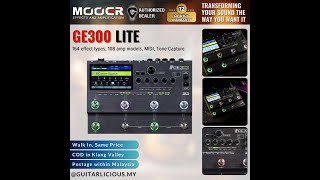 gilneyparson driver solo hard rock Mooer GE300 LILTE [upl. by Krebs]