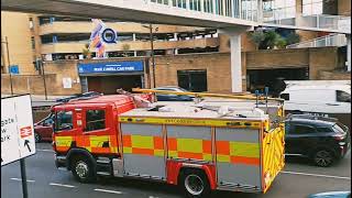 Cambridgeshire Fire and Rescue Service  KX11 HYM heading down Bourge Boulevard on a routine journey [upl. by Jeff375]