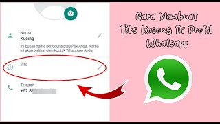 Cara Membuat Status Whatsapp Menjadi Kosong [upl. by Wallraff]