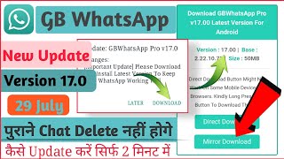 Gb whatsapp New Update V1700 Download  Gbwhatsapp Latest Version Download 2022 Gbwhatsappv17 [upl. by Schou]