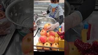 Healthy Fruit 100 Pomegranate Juice  Fruit Cutting Skills [upl. by Sausa430]