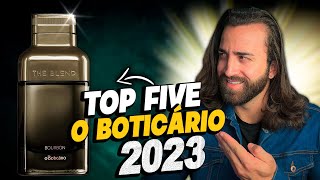 TOP5 MELHORES PERFUMES MASCULINOS DO BOTICÁRIO ATUALIZADO 2023 [upl. by Odiug]