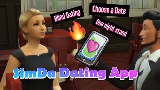 How to Download  Use SimDa Dating App Mod  Sims 4 Tutorial Link in description [upl. by Gene]