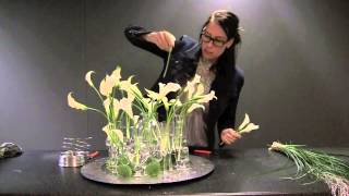 Bloemschikken met Callas Mooie Calla explosie [upl. by Aloek]