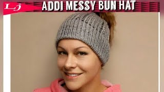 Addi Express Messy Bun Hat Drawstring [upl. by Edak]