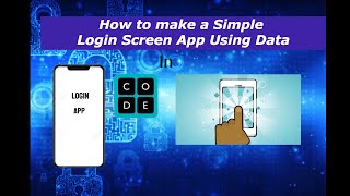 How to make a login screen app using Codeorg App lab [upl. by Burrell]