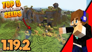 Top 5 NEW SEEDS for Minecraft 1192 Best Minecraft Wild Update Seeds Java amp Bedrock [upl. by Childs]