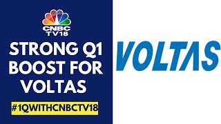 Voltas Surges In Trade On The Back Of A Strong Q1 Unitary Cooling Products Seg Sees Strong Growth [upl. by Liam461]