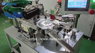 Automatic transistoramp bridge rectifier forming machine with inserting and heat shrinking tube [upl. by Enad]