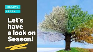 5 Seasons For kids Seasons of the year for preschoolerswinter summer spring Monsoon and Autumn [upl. by Isiah]