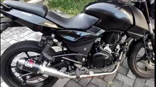 Pulsar 200 With Akrapovic Sound [upl. by Eseuqcaj]