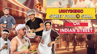 Unhygienic😰 Street Food in India  Ritik Singh [upl. by Secnarfyram862]