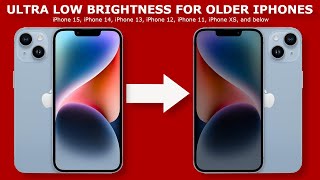 1 Nit Brightness for Older iPhones  iPhone16 iPhoneTipsAndTricks [upl. by Lubet277]